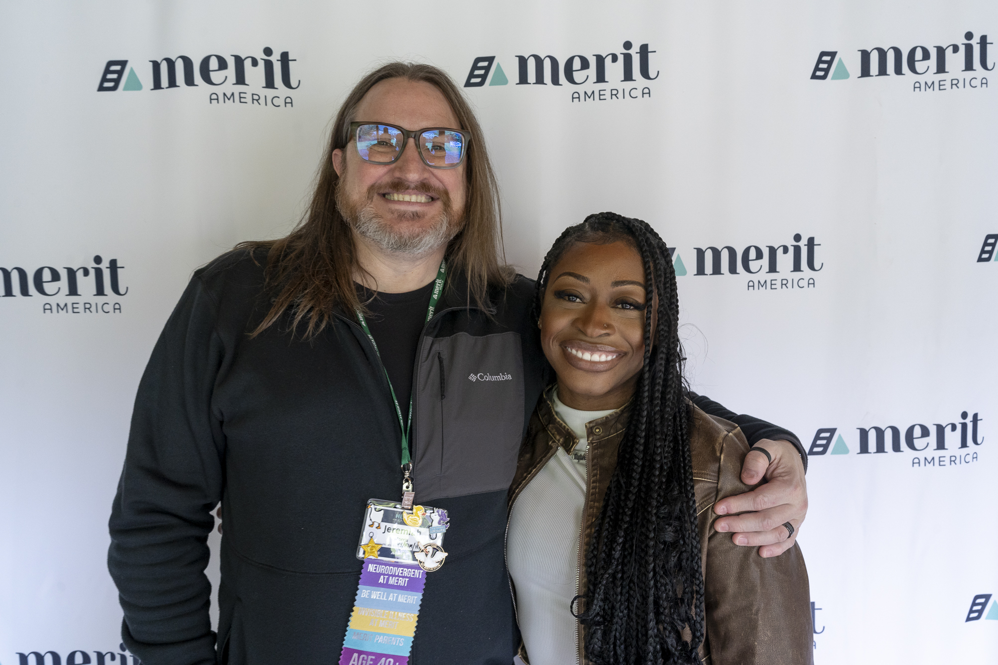 Jeremiah and alumni.