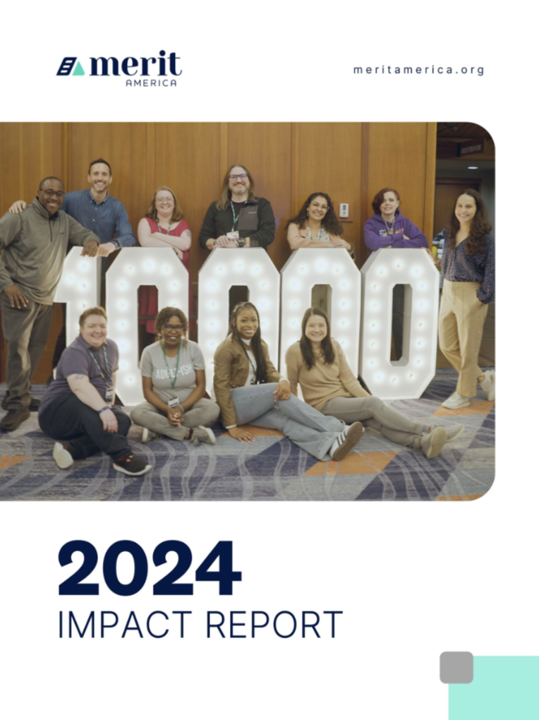 Merit Report 2024 Impact Report - Merit America